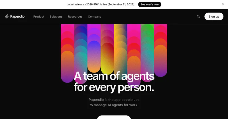 The Paperclip website