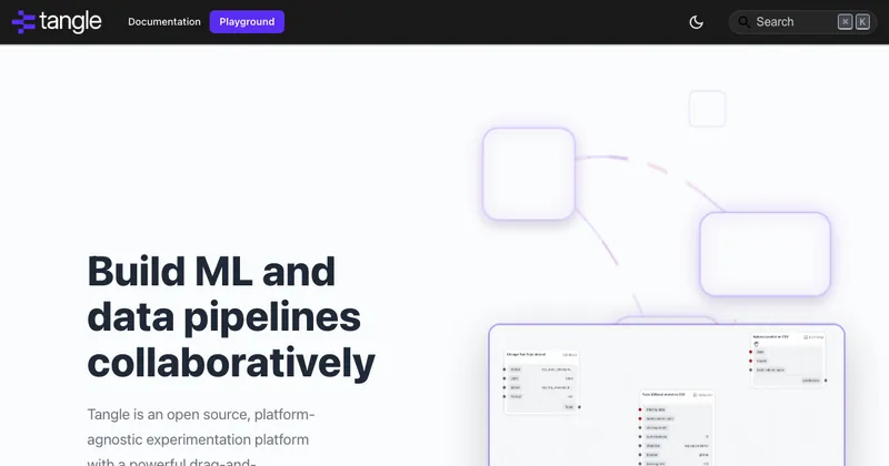 The Tangle website